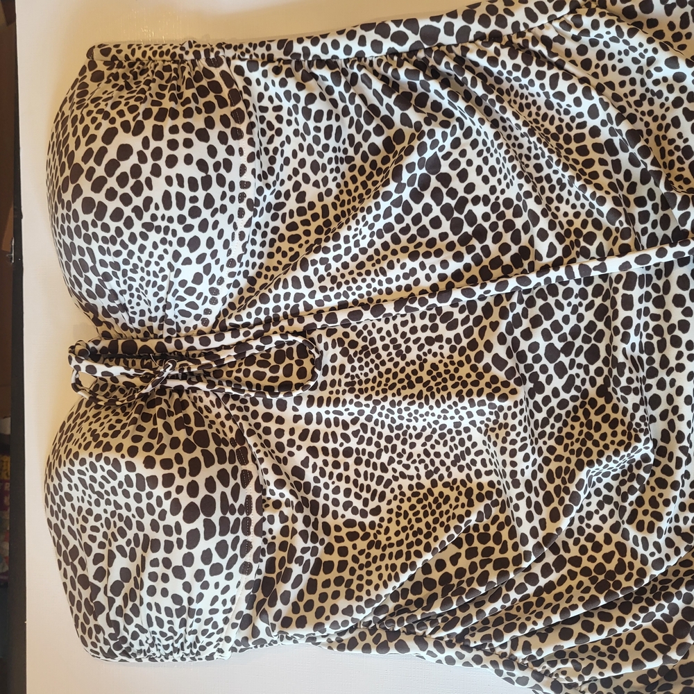 Merona Black and White Polka Dot Dress